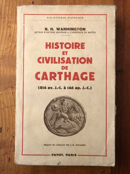 Histoire et civilisation de Carthage (814 av J.-C. à 146 …