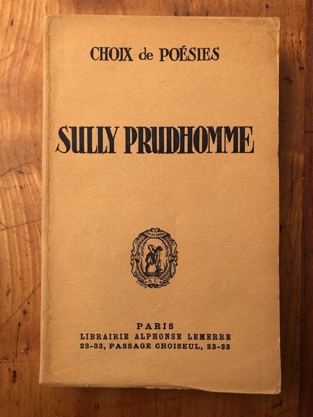 Choix de poésies de Sully Prudhomme