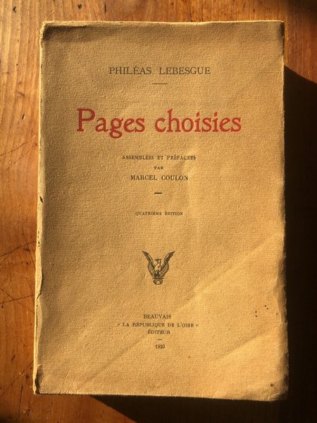 Pages choisies de Philéas Lesbegue