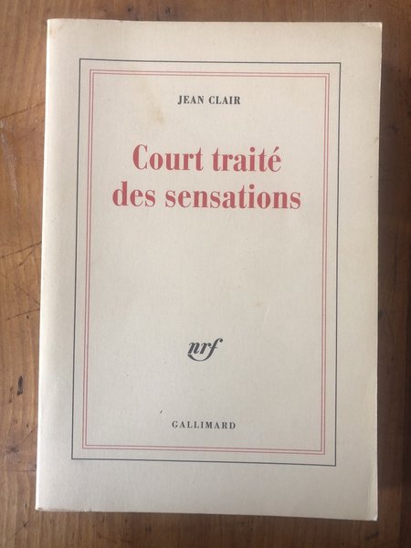 Court traité des sensations