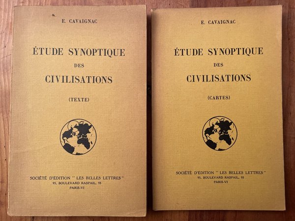 Etude synoptique des civilisations