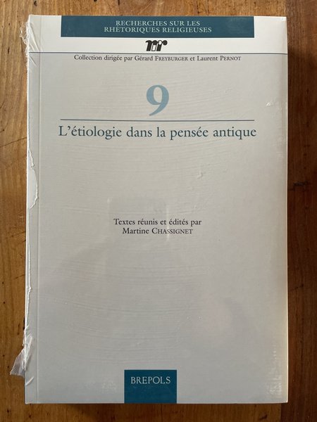 L'étiologie dans la pensée antique