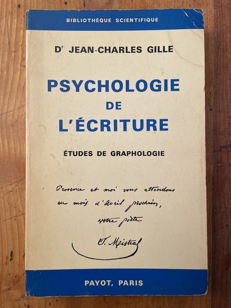 Psychologie de l'écriture, Etudes de graphologie