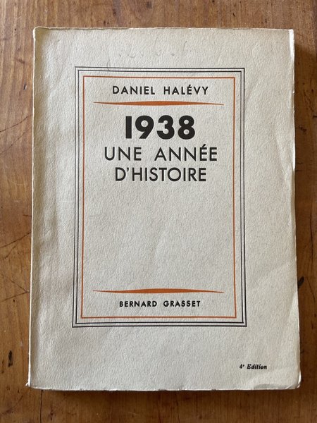 1938 une année d'histoire