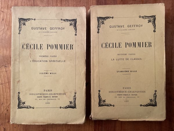 Cécile Pommier (Ière et IIème Parties, COMPLET)