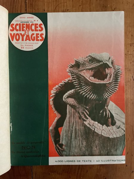 Sciences et voyages XXVIIe année 1946