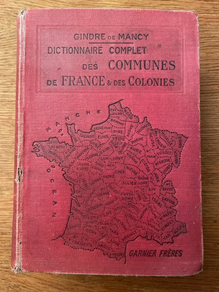 Dictionnaire complet des communes de France