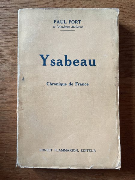 Ysabeau, chronique de France en cinq actes