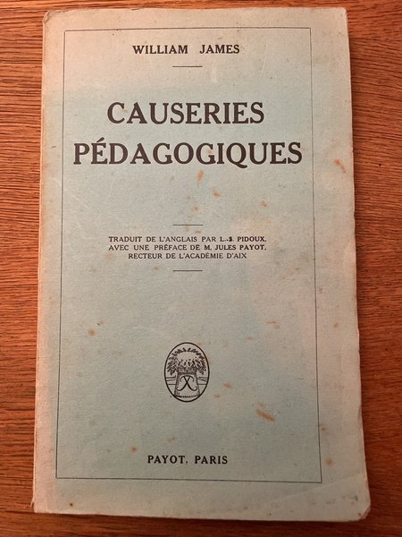 Causeries pédagogiques