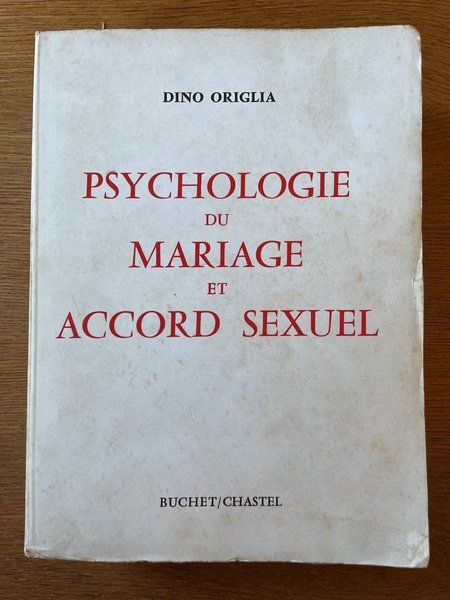 Psychologie du mariage et accord sexuel