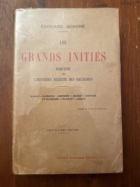 Les grands initiés, Esquisse de l'histoire secrète des religions