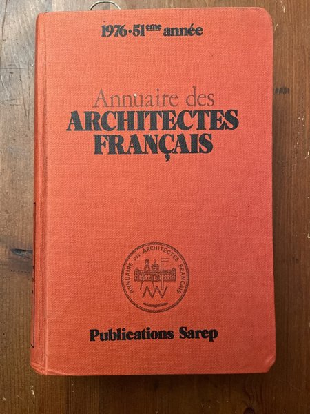 Annuaire des architectes français 1976, 51eme année