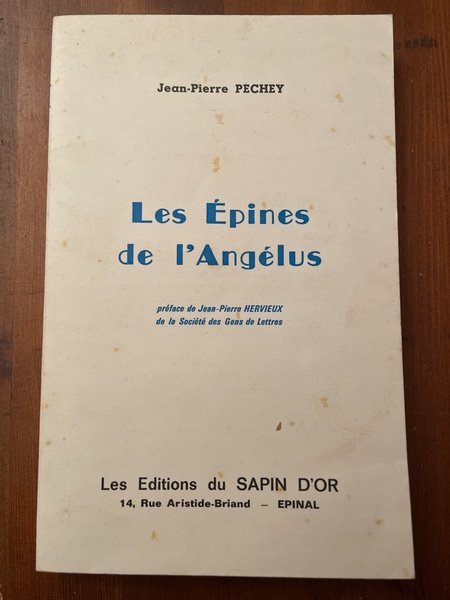 Les épines de l'angelus