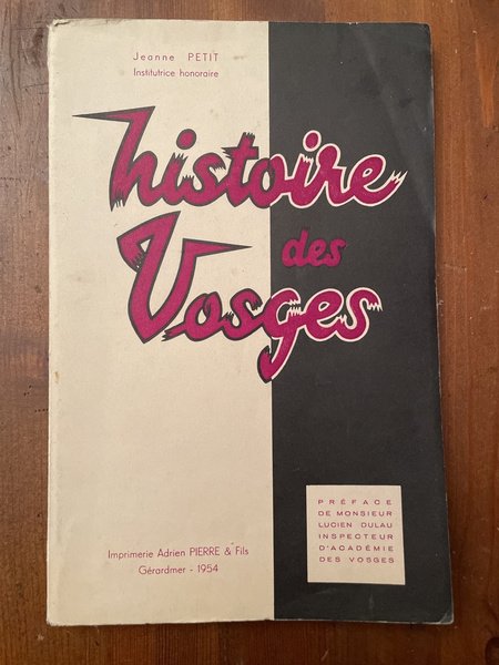 Histoire des Vosges