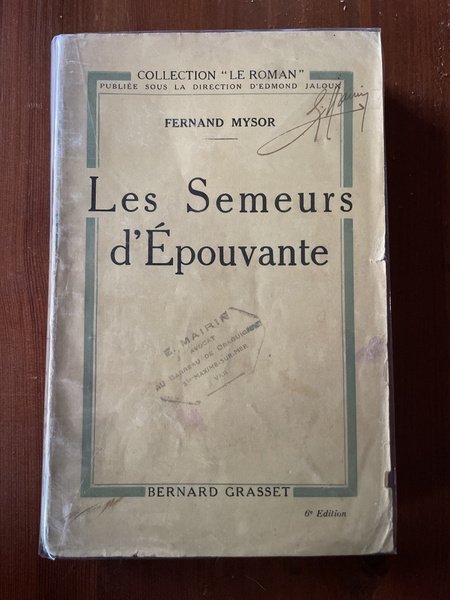 Les semeurs d'épouvante, roman des temps jurassiques