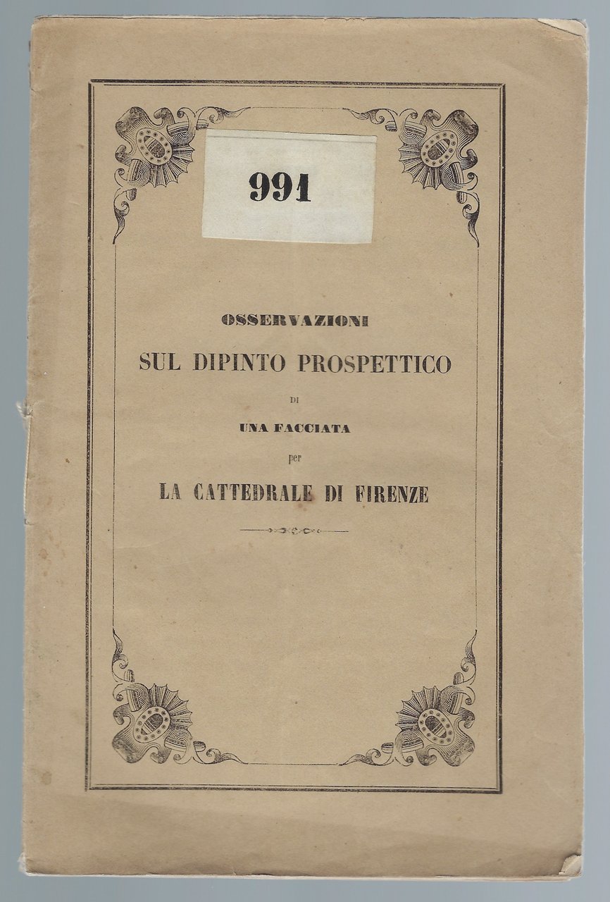 Alcune osservazioni sul dipinto prospettico della facciata del Duomo di …