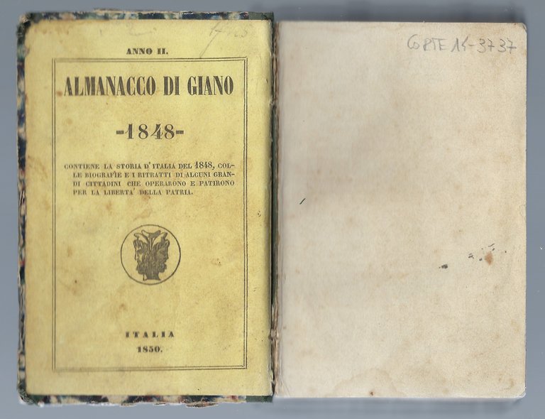 Almanacco di Giano 1848