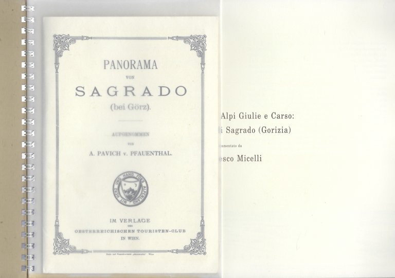 Alpi Carniche, Alpi Giulie e Carso il panorama di Sagrado …