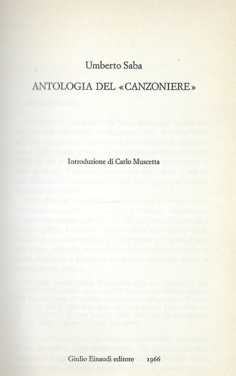 Antologia del Canzoniere
