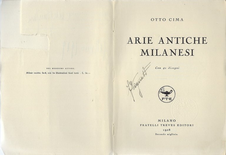 Arie antiche milanesi