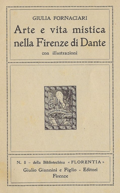 Arte e vita mistica nella Firenze di Dante