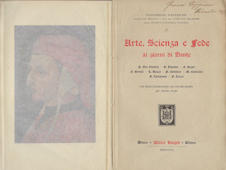 Arte Scienza e Fede ai giorni di Dante