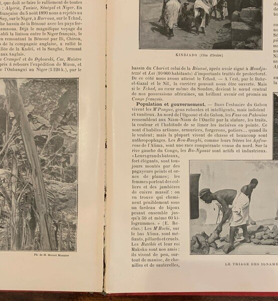 Atlas Larousse illustr. Premire partie. France et Colonies francaises