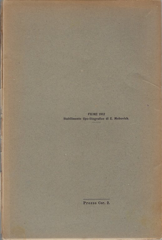 Bullettino della Deputazione Fiumana di Storia Patria