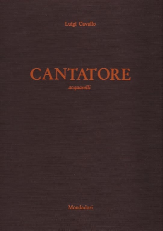 Cantatore acquarelli