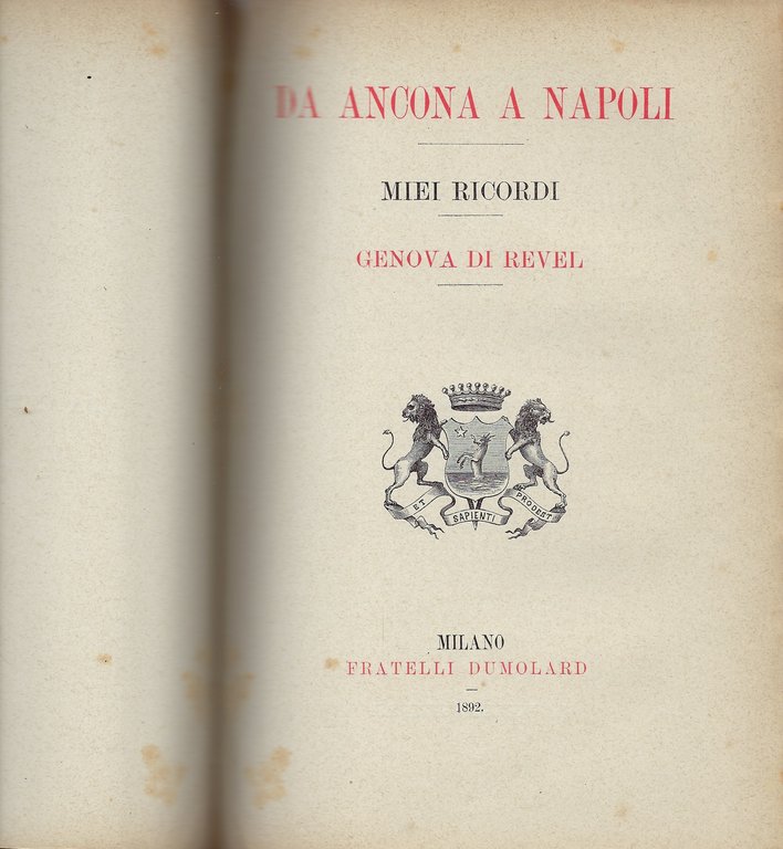 Miei Ricordi (6 parti in un volume)