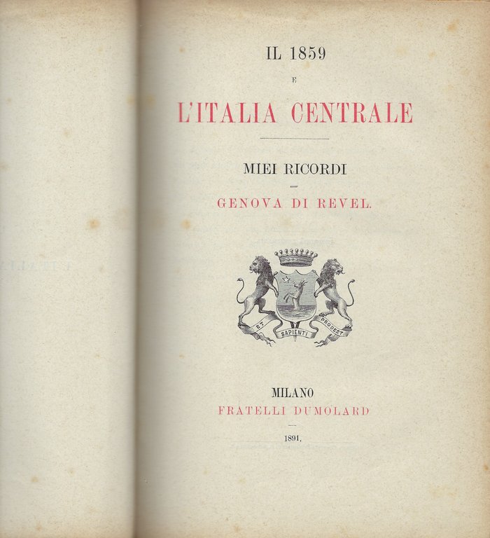 Miei Ricordi (6 parti in un volume)