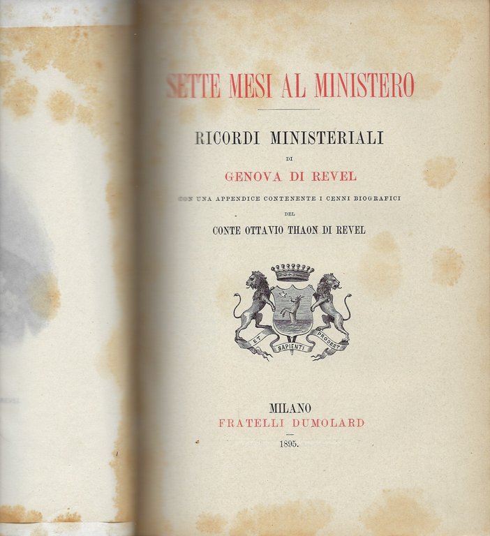 Miei Ricordi (6 parti in un volume)