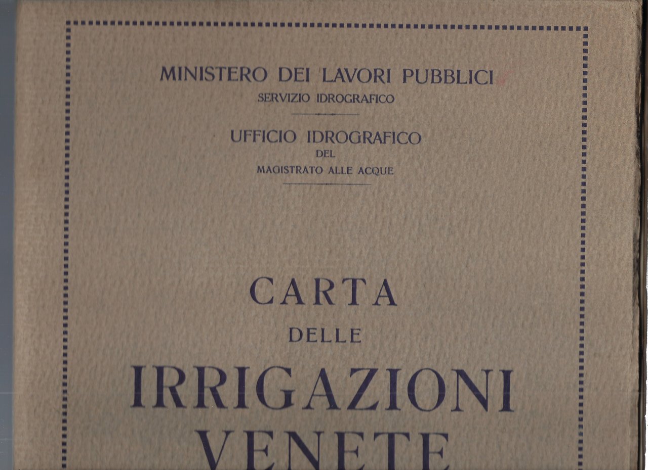 Carta delle irrigazioni venete