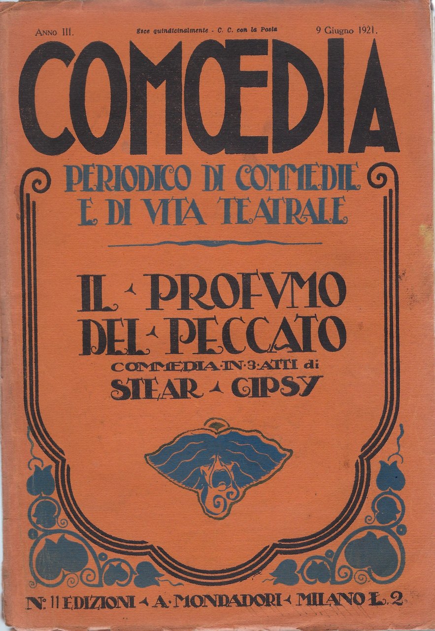 Comoedia - Periodico di commedie e di vita teatrale. N …