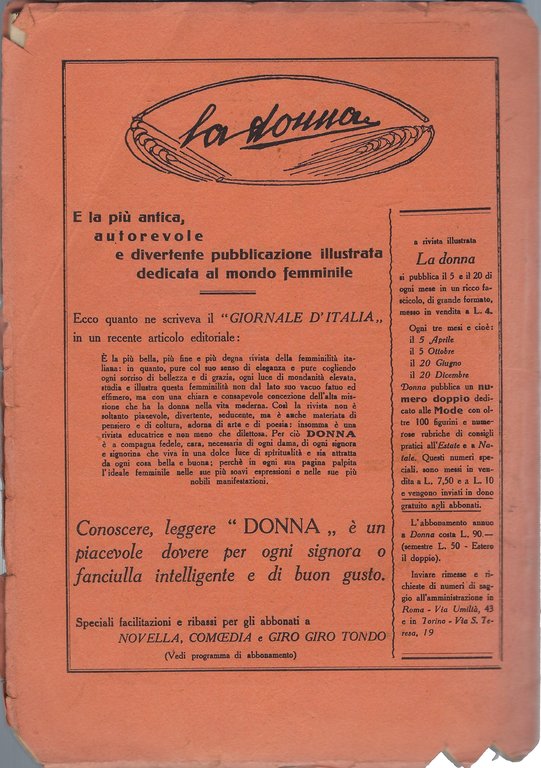 Comoedia - Periodico di commedie e di vita teatrale. N …