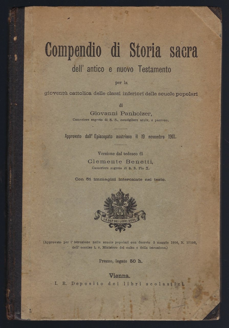 Compendio di Storia sacra dell'antico e nuovo Testamento