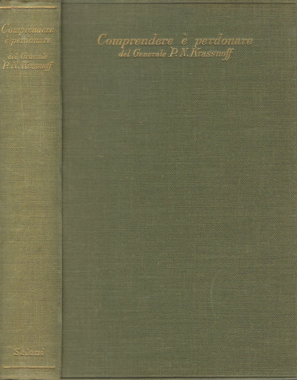 Comprendere è perdonare