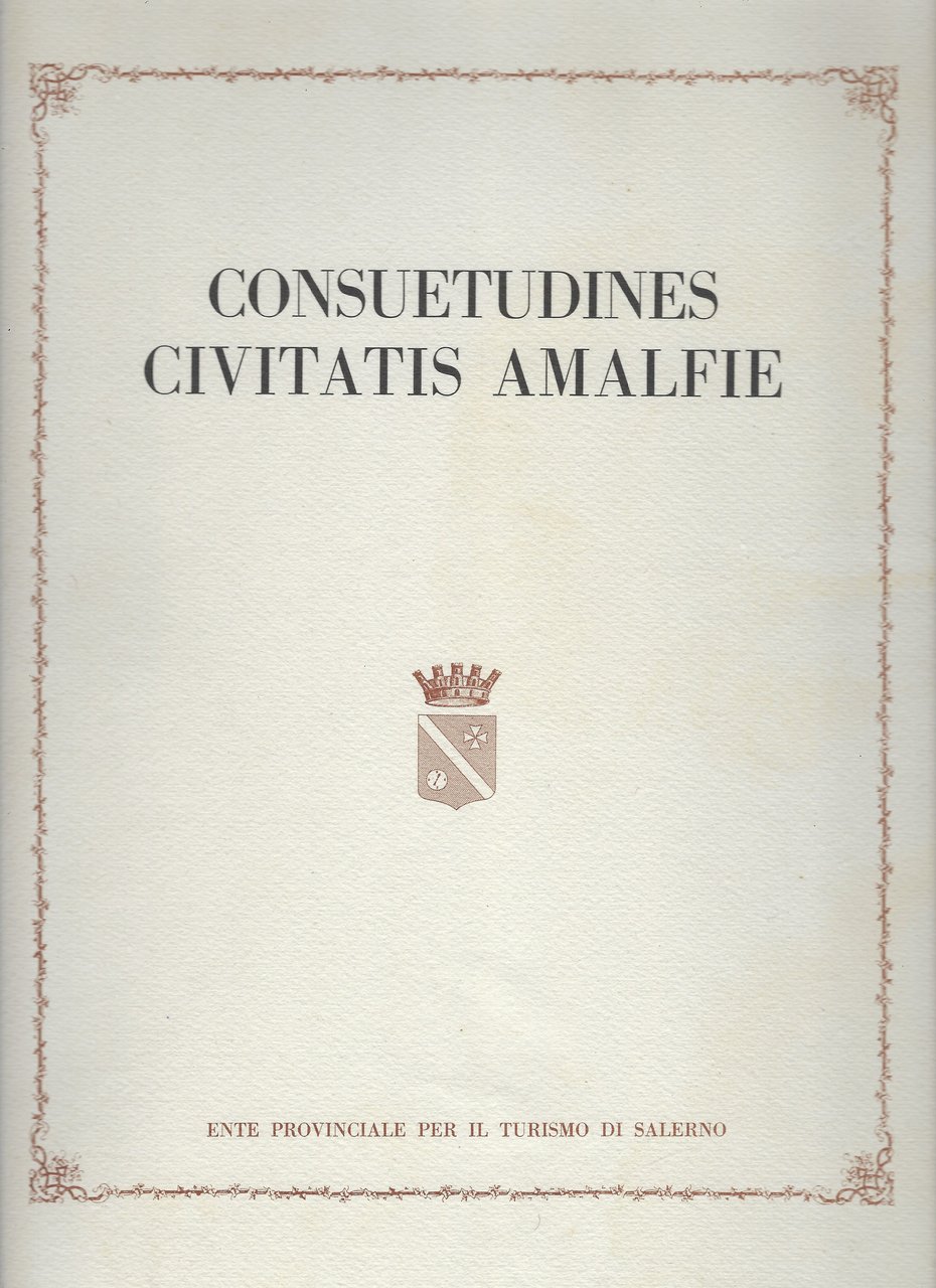 Consuetudines Civitatis Amalfie