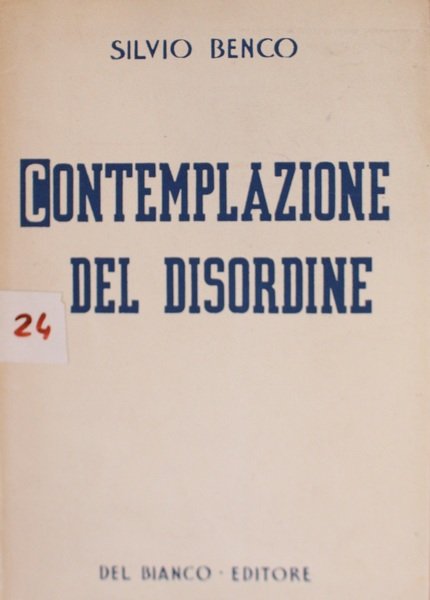 Contemplazione del disordine