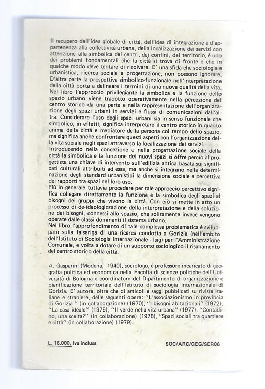 Crisi della città e sua reimmaginazione