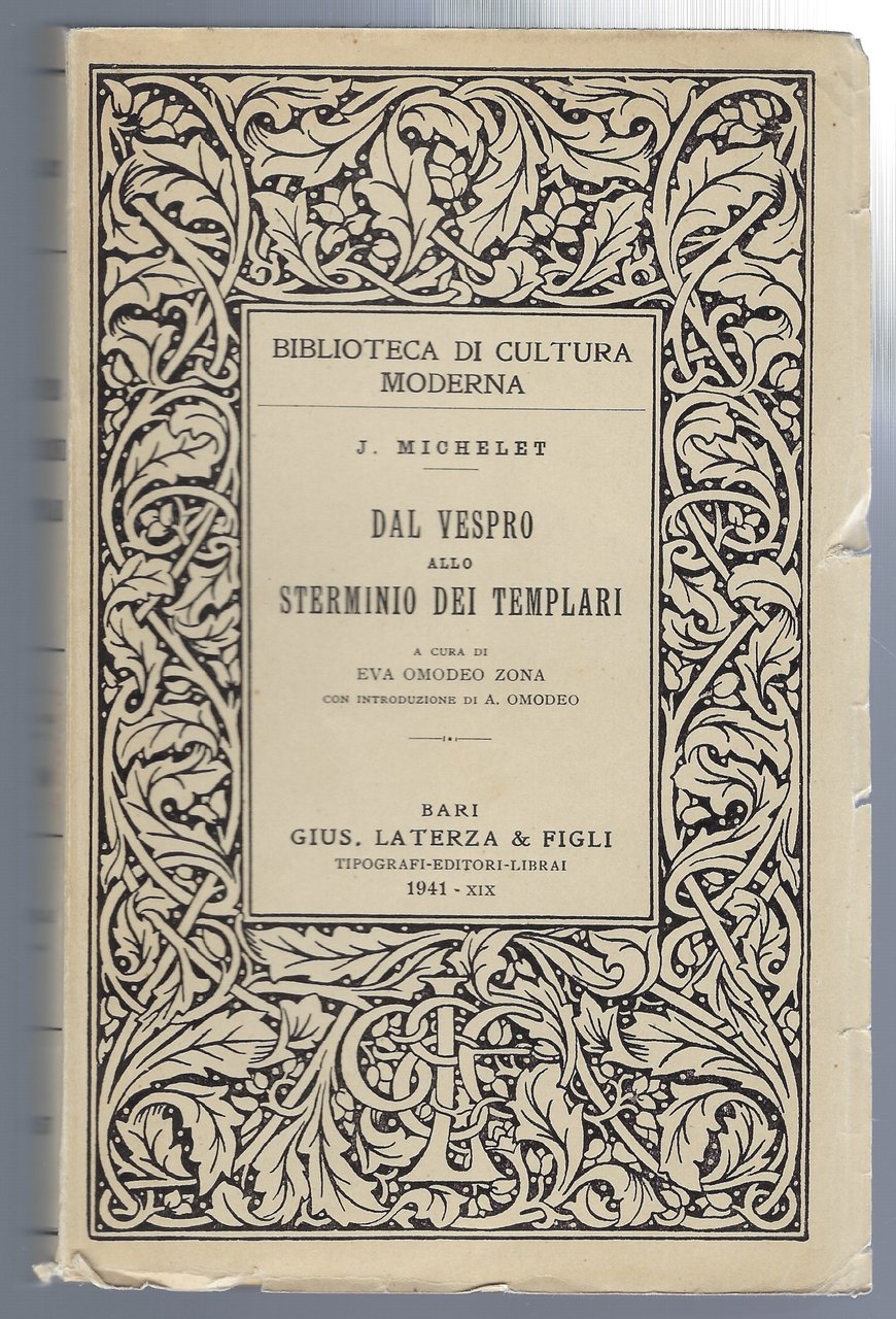 Dal Vespro allo sterminio dei Templari