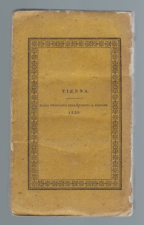 Descrizione della fedelissima città e Porto - Franco di Trieste …