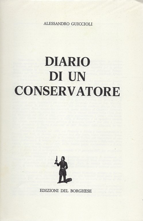 Diario di un Conservatore