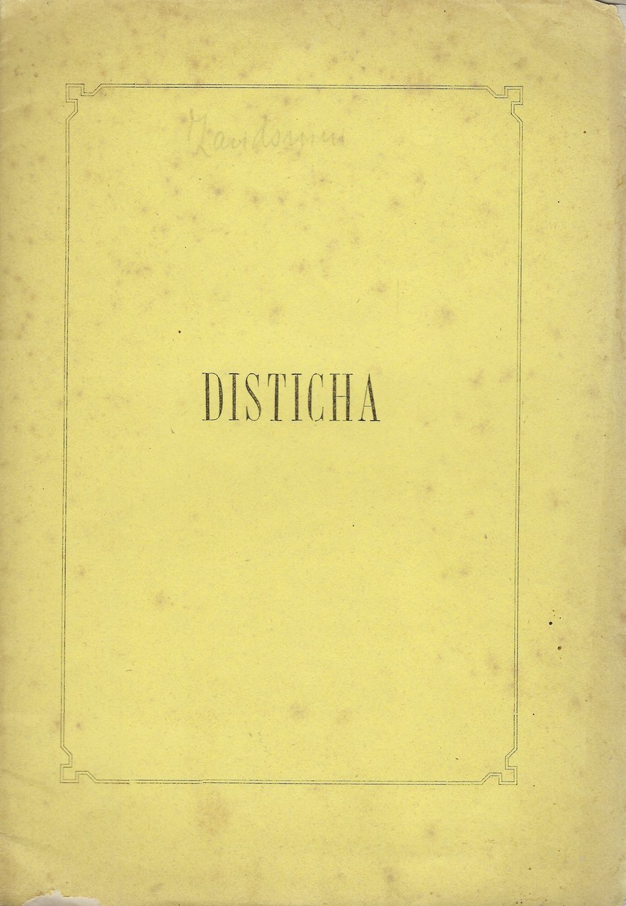 Disticha