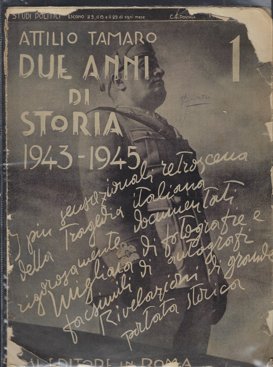 Due anni di storia: 1943-1945 (79 fascicoli)