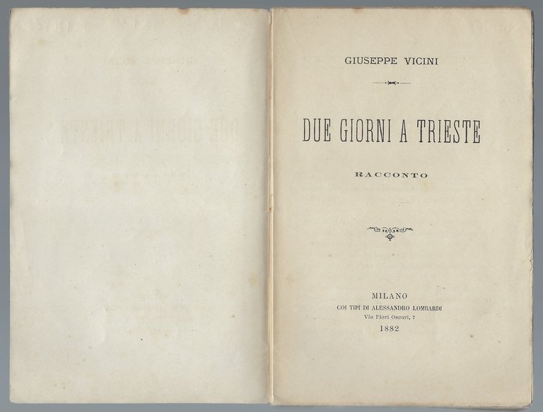 Due giorni a Trieste. Racconto