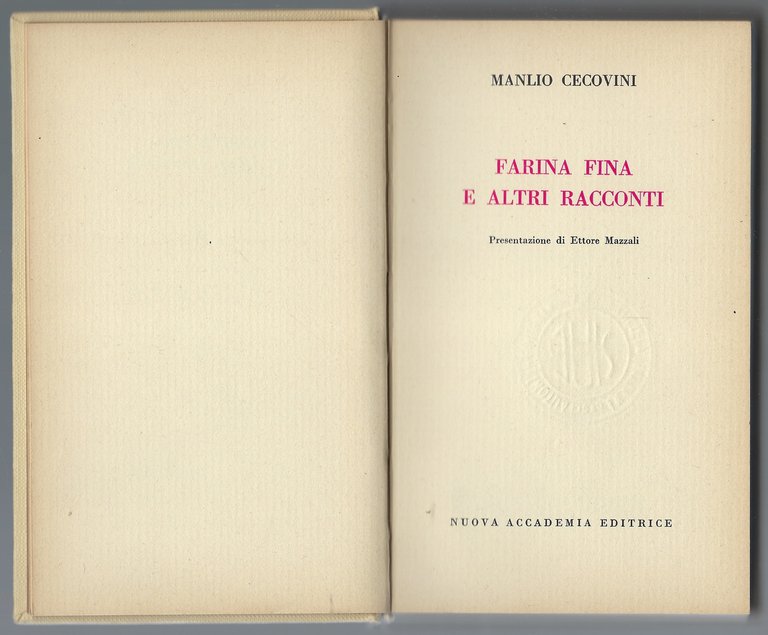 Farina fina e altri racconti