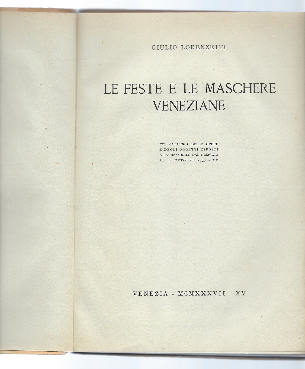 Feste e maschere veneziane