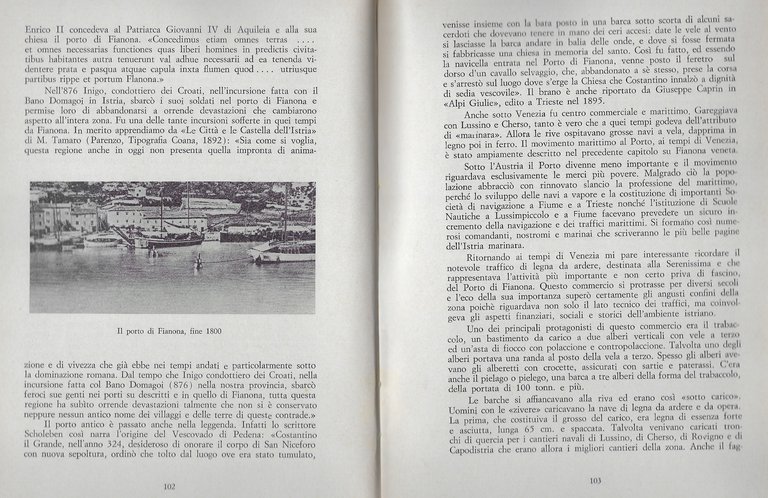 Fianona d'Istria vicende del suo passato.
