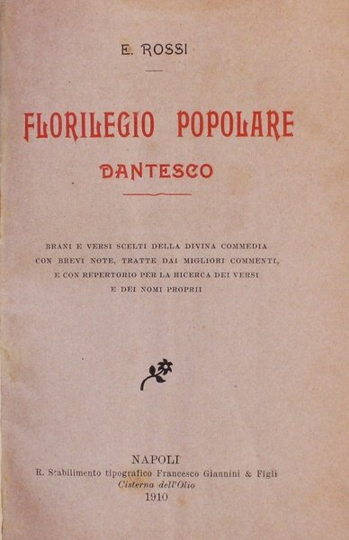 Florilegio popolare dantesco